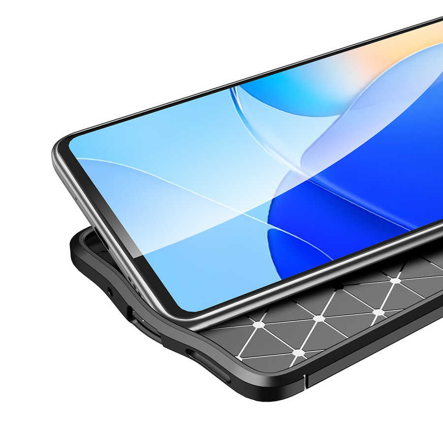Huawei Nova 9 SE Kılıf Zore Niss Silikon Kapak Siyah