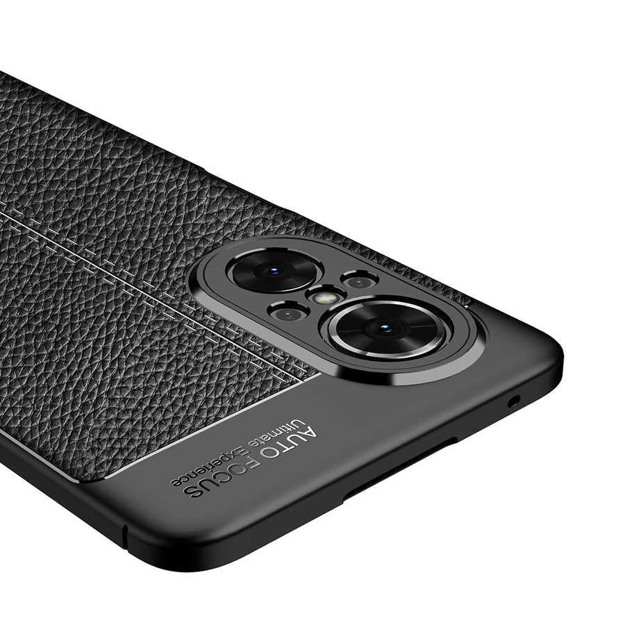 Huawei Nova 9 SE Kılıf Zore Niss Silikon Kapak Siyah
