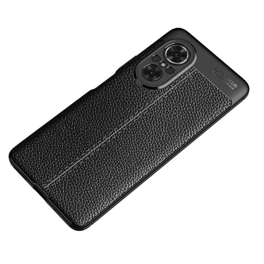 Huawei Nova 9 SE Kılıf Zore Niss Silikon Kapak Siyah
