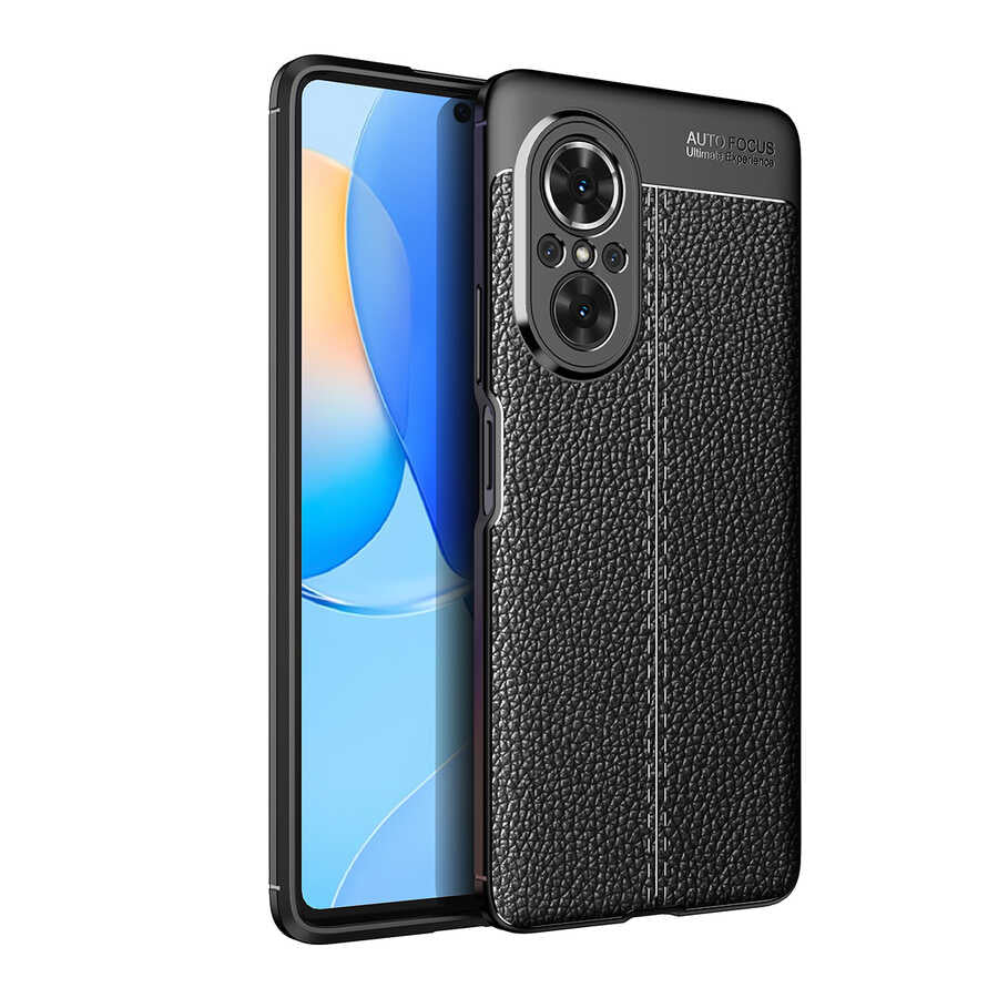 Huawei Nova 9 SE Kılıf Zore Niss Silikon Kapak Siyah