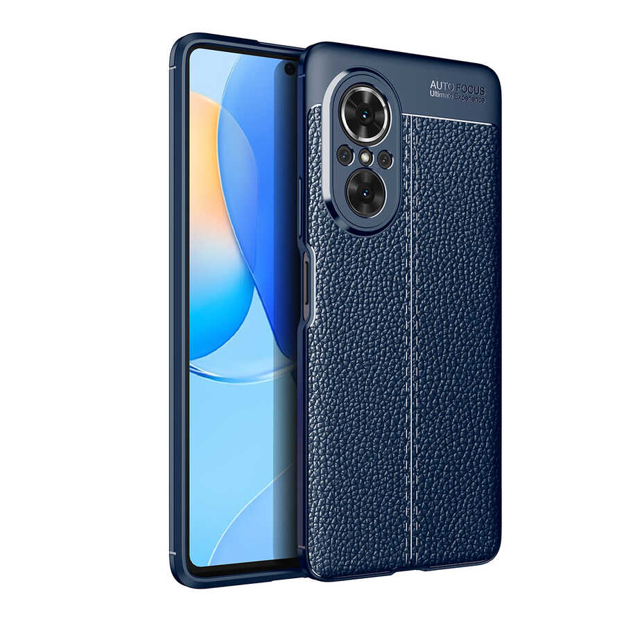 Huawei Nova 9 SE Kılıf Zore Niss Silikon Kapak Lacivert