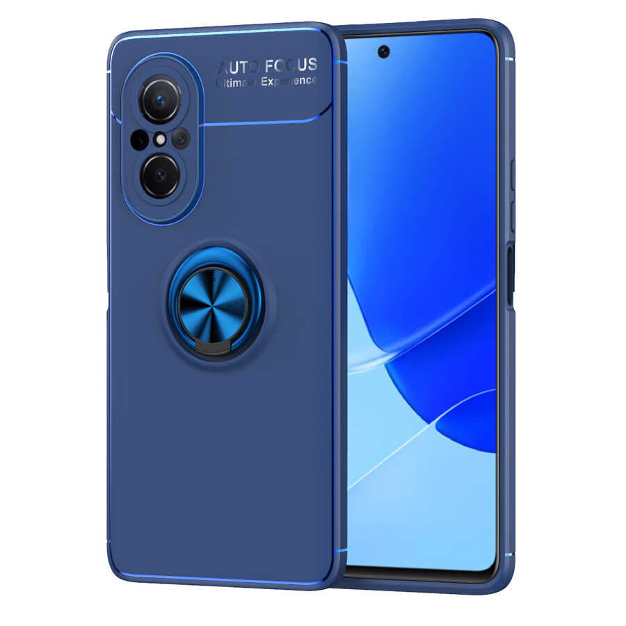 Huawei Nova 9 SE Kılıf Zore Ravel Silikon Kapak Kırmızı