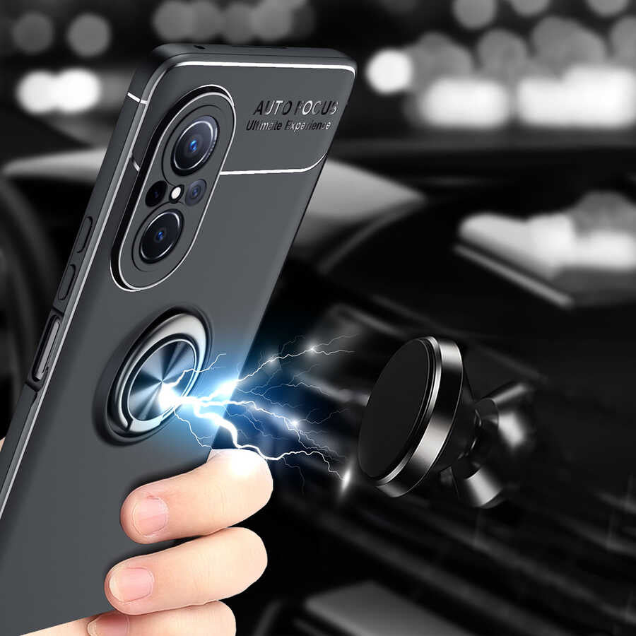 Huawei Nova 9 SE Kılıf Zore Ravel Silikon Kapak Kırmızı