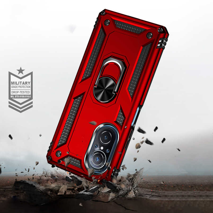 Huawei Nova 9 SE Kılıf Zore Vega Kapak Mavi