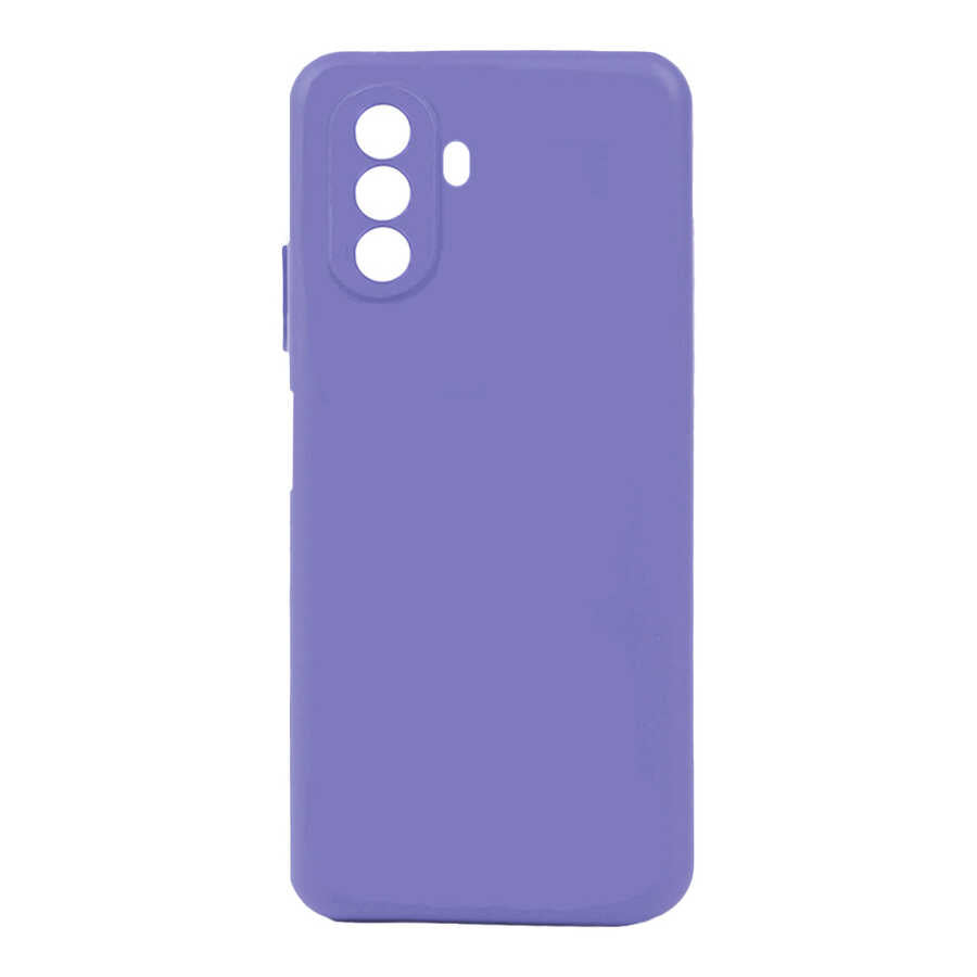 Huawei Nova Y70 Kılıf Zore Biye Silikon Lila