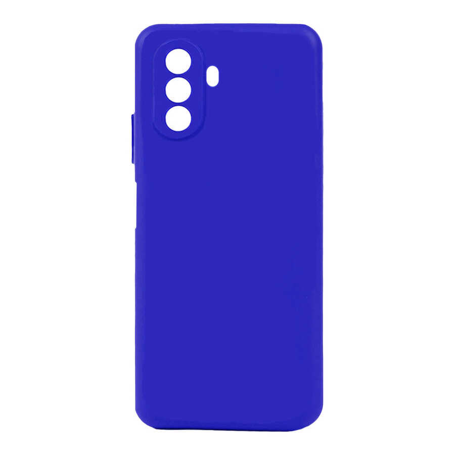 Huawei Nova Y70 Kılıf Zore Biye Silikon Mavi