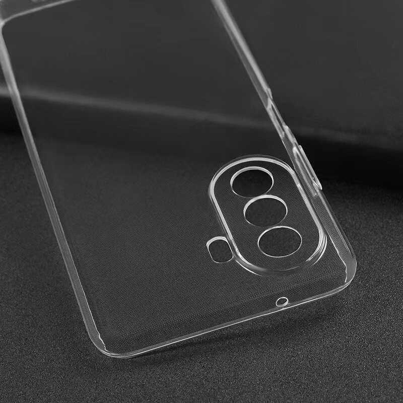 Huawei Nova Y70 Kılıf Zore Süper Silikon Kapak Renksiz