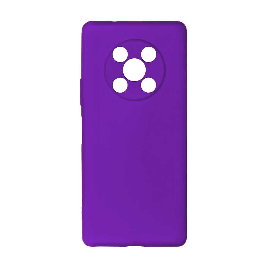 Huawei Nova Y90 Kılıf Zore Biye Silikon Mor