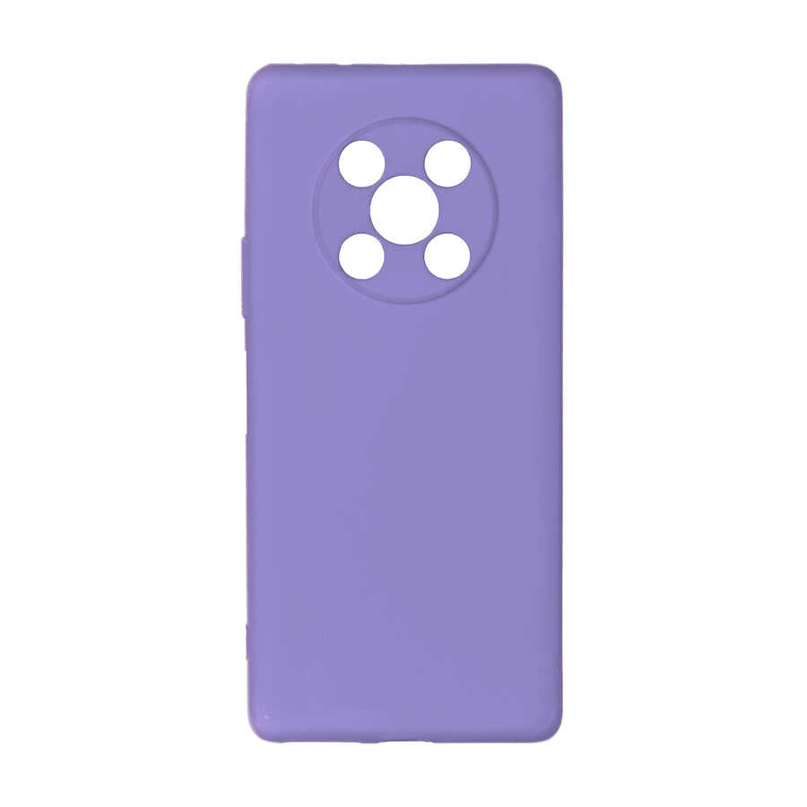 Huawei Nova Y90 Kılıf Zore Biye Silikon Lila