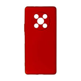 Huawei Nova Y90 Kılıf Zore Biye Silikon Kırmızı