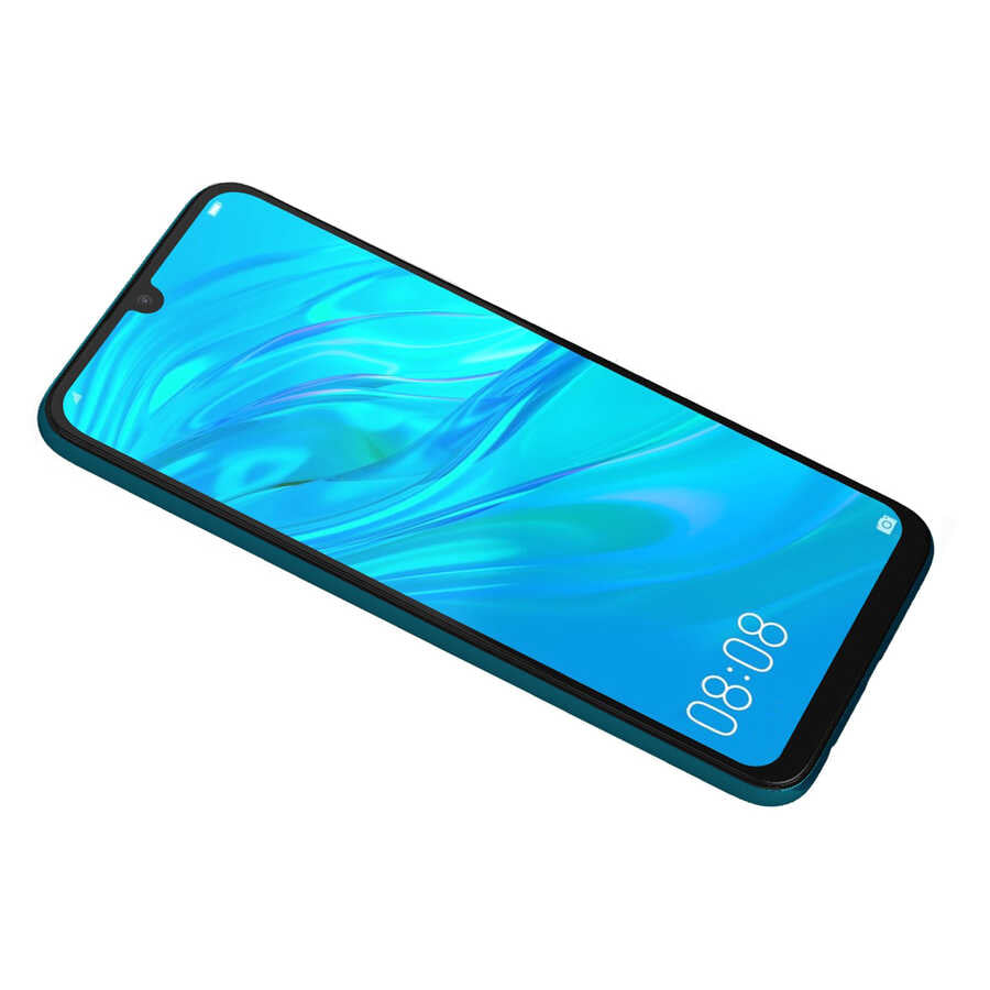 Huawei P Smart 2019 Davin 5D Cam Ekran Koruyucu Siyah