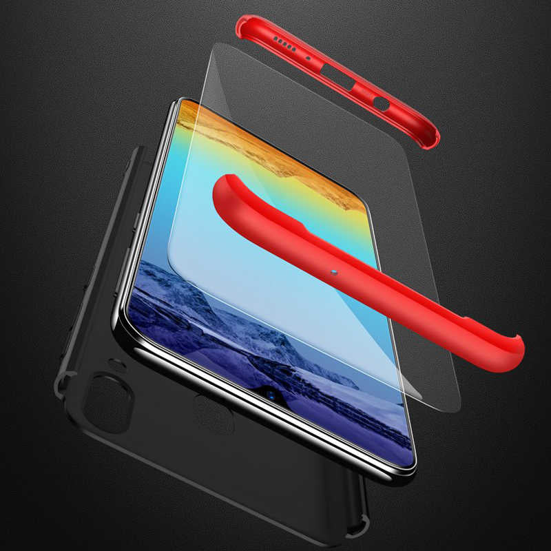Huawei P Smart 2019 Kılıf Zore Ays Kapak Siyah-Mavi