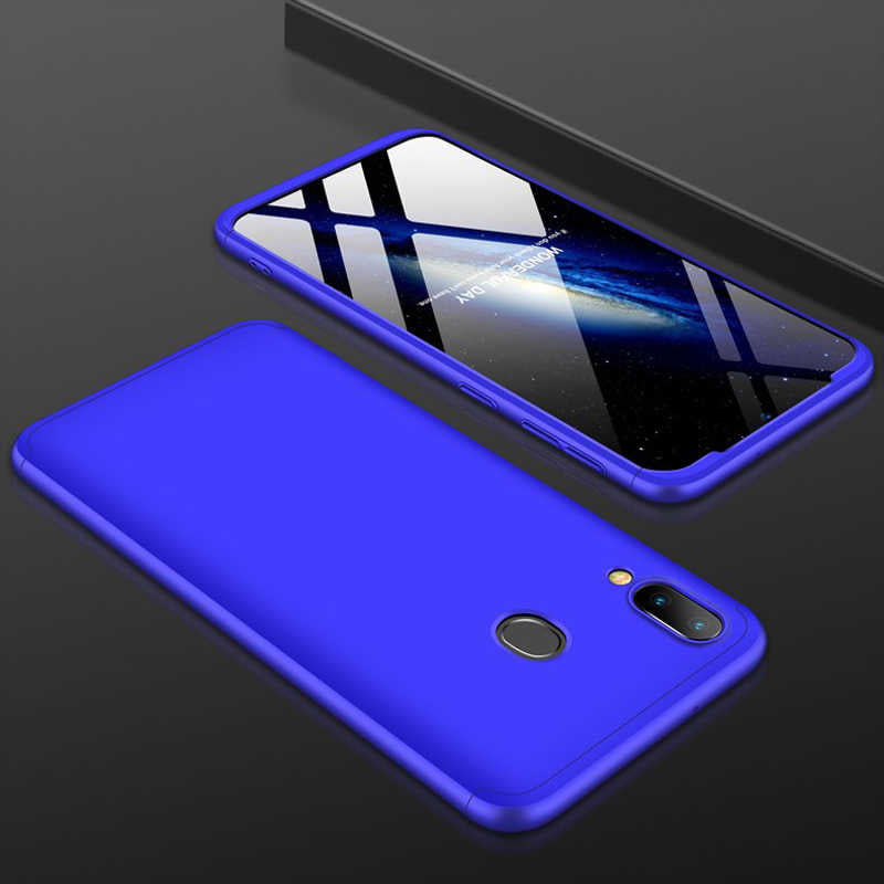 Huawei P Smart 2019 Kılıf Zore Ays Kapak Mavi