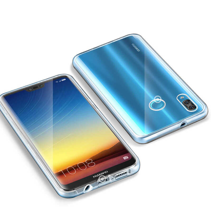 Huawei P Smart 2019 Kılıf Zore Enjoy Kapak Renksiz