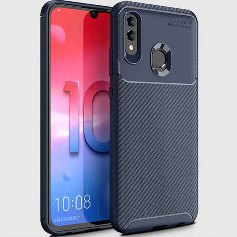 Huawei P Smart 2019 Kılıf Zore Negro Silikon Kapak Siyah
