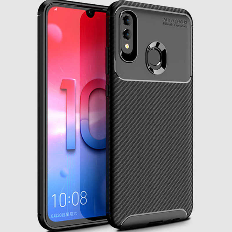 Huawei P Smart 2019 Kılıf Zore Negro Silikon Kapak Siyah