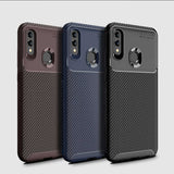 Huawei P Smart 2019 Kılıf Zore Negro Silikon Kapak Siyah