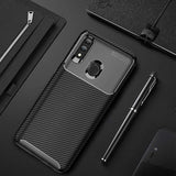 Huawei P Smart 2019 Kılıf Zore Negro Silikon Kapak Siyah