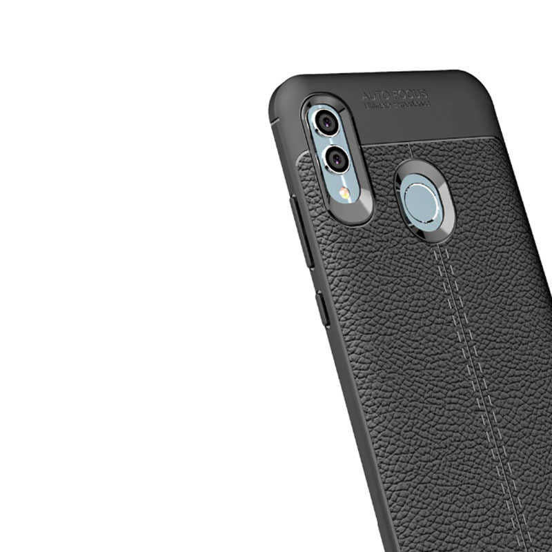Huawei P Smart 2019 Kılıf Zore Niss Silikon Kapak Kırmızı