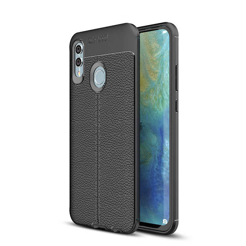 Huawei P Smart 2019 Kılıf Zore Niss Silikon Kapak Siyah