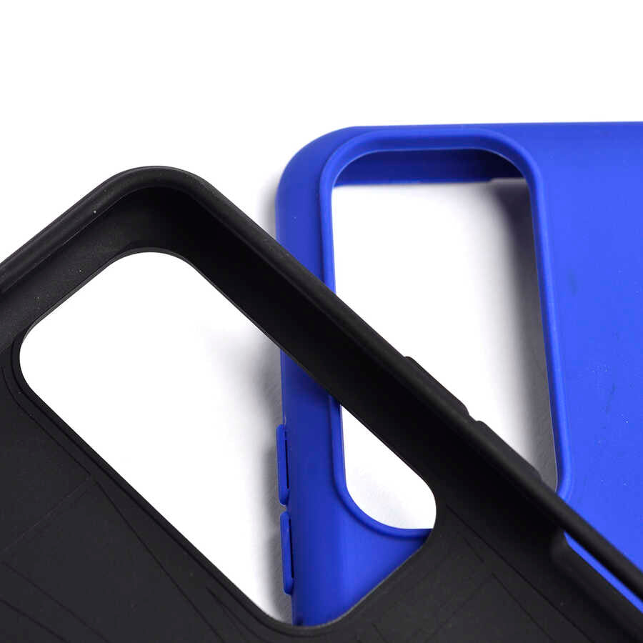 Huawei P Smart 2021 Kılıf Zore Biye Silikon Siyah