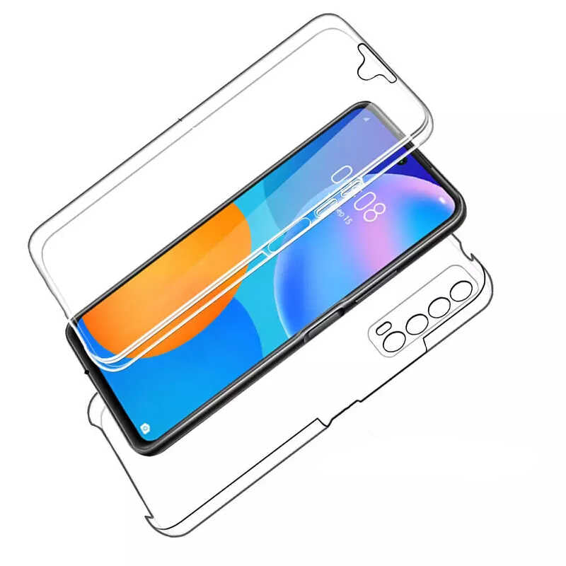 Huawei P Smart 2021 Kılıf Zore Enjoy Kapak Renksiz