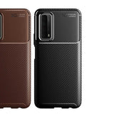 Huawei P Smart 2021 Kılıf Zore Negro Silikon Kapak Lacivert