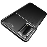 Huawei P Smart 2021 Kılıf Zore Negro Silikon Kapak Kahverengi