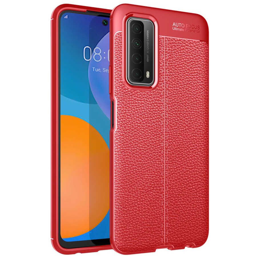 Huawei P Smart 2021 Kılıf Zore Niss Silikon Kapak Siyah