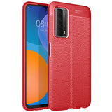 Huawei P Smart 2021 Kılıf Zore Niss Silikon Kapak Kırmızı