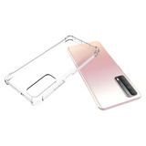 Huawei P Smart 2021 Kılıf Zore Nitro Anti Shock Silikon Renksiz