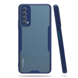 Huawei P Smart 2021 Kılıf Zore Parfe Kapak Lacivert