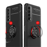 Huawei P Smart 2021 Kılıf Zore Ravel Silikon Kapak Kırmızı