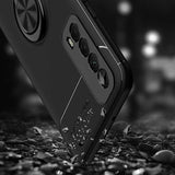 Huawei P Smart 2021 Kılıf Zore Ravel Silikon Kapak Kırmızı
