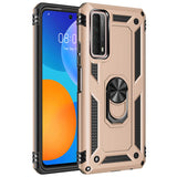 Huawei P Smart 2021 Kılıf Zore Vega Kapak Gold