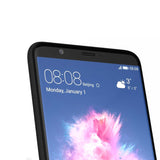 Huawei P Smart Davin 5D Cam Ekran Koruyucu Siyah
