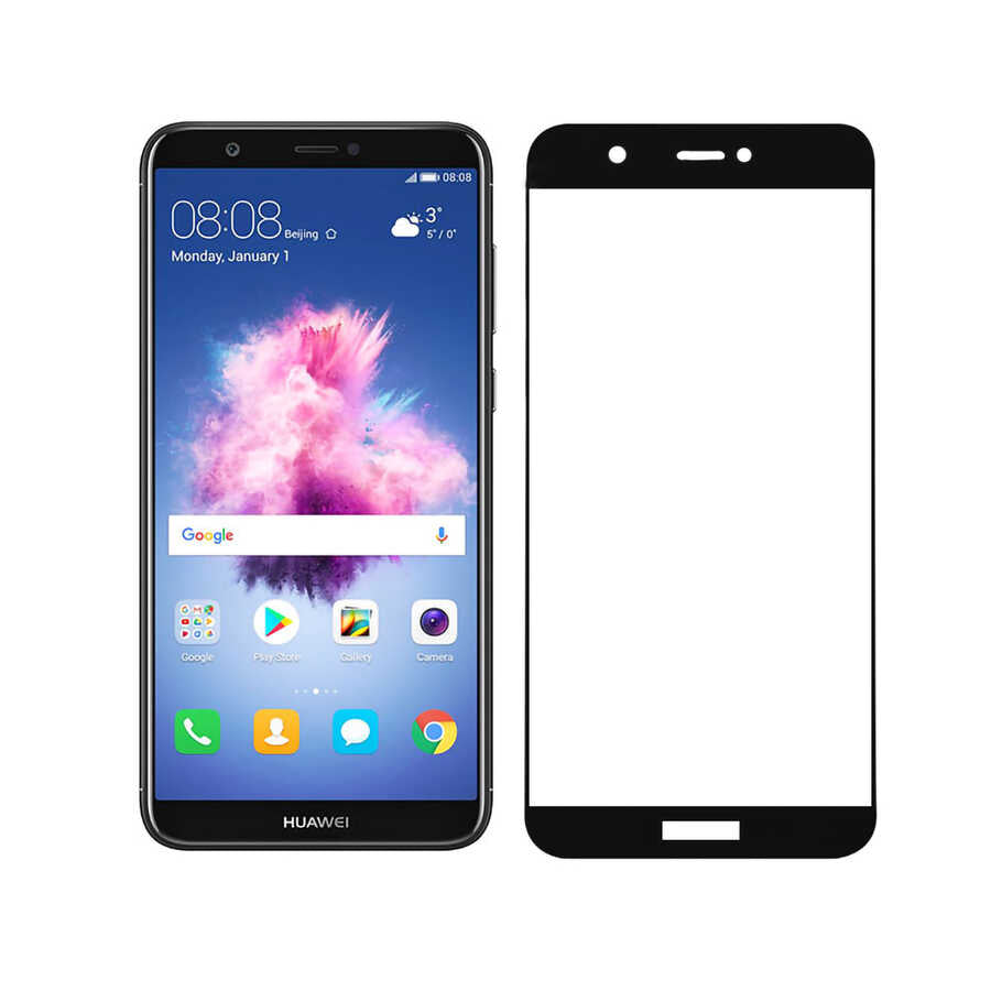 Huawei P Smart Davin Seramik Ekran Koruyucu Siyah