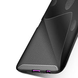 Huawei P Smart Pro 2019 Kılıf Zore Negro Silikon Kapak Lacivert