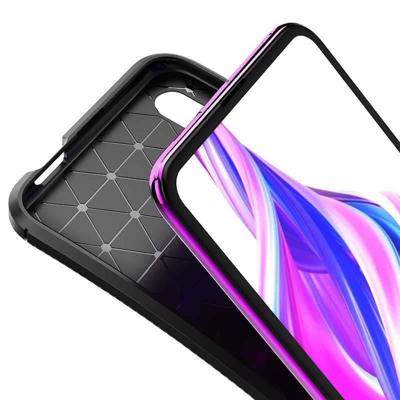 Huawei P Smart Pro 2019 Kılıf Zore Negro Silikon Kapak Lacivert