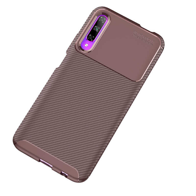 Huawei P Smart Pro 2019 Kılıf Zore Negro Silikon Kapak Lacivert