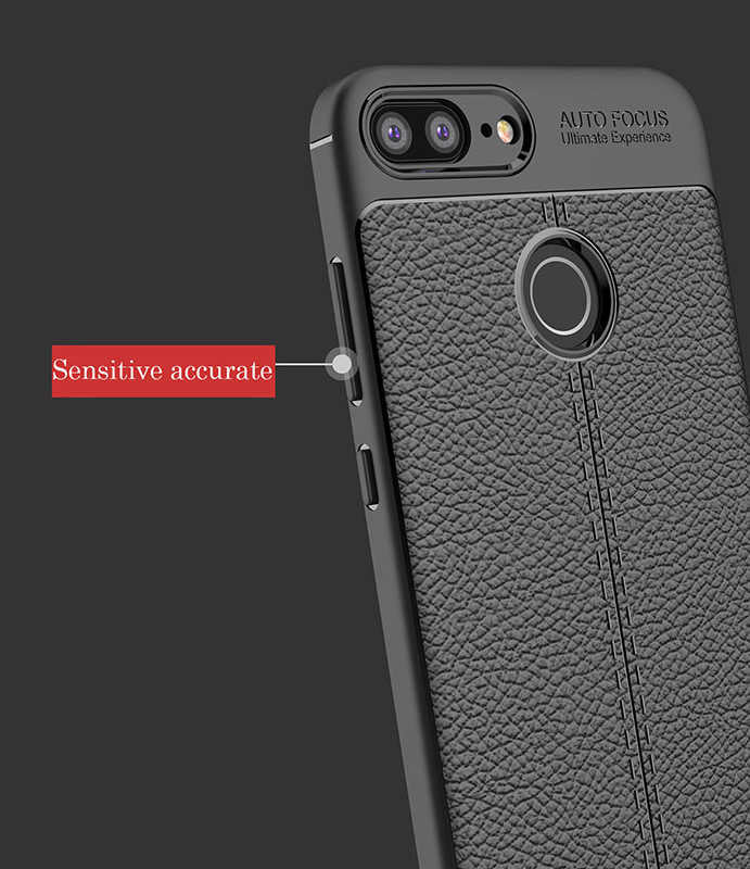 Huawei P Smart Kılıf Zore Niss Silikon Kapak Lacivert