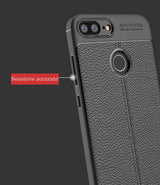 Huawei P Smart Kılıf Niss Silikon Kapak Kırmızı