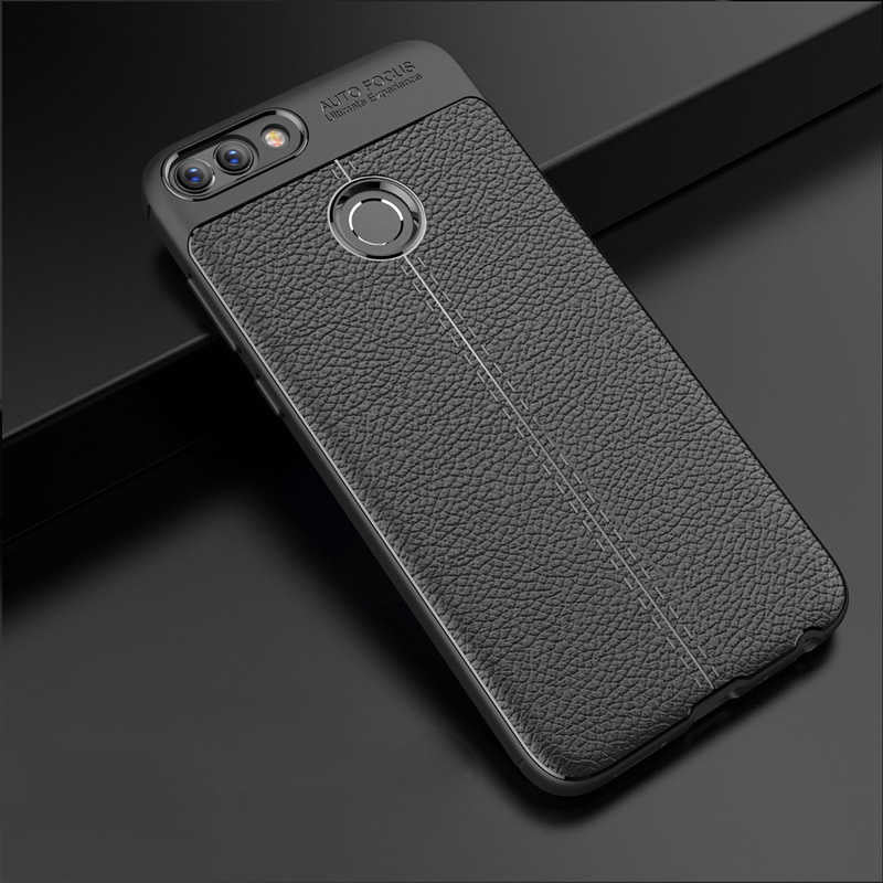 Huawei P Smart Kılıf Niss Silikon Kapak Kırmızı