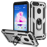Huawei P Smart Kılıf Zore Vega Kapak Mavi