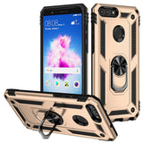 Huawei P Smart Kılıf Zore Vega Kapak Gold