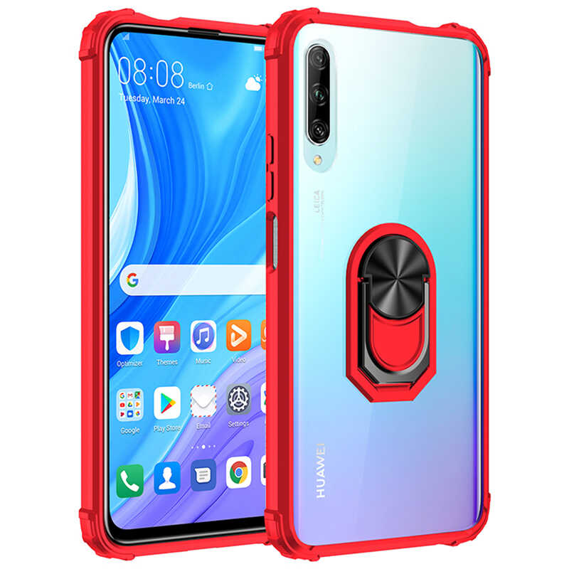 Huawei P Smart Pro 2019 Kılıf Zore Mola Kapak Siyah