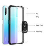 Huawei P Smart Pro 2019 Kılıf Zore Mola Kapak Siyah