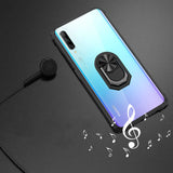Huawei P Smart Pro 2019 Kılıf Zore Mola Kapak Siyah