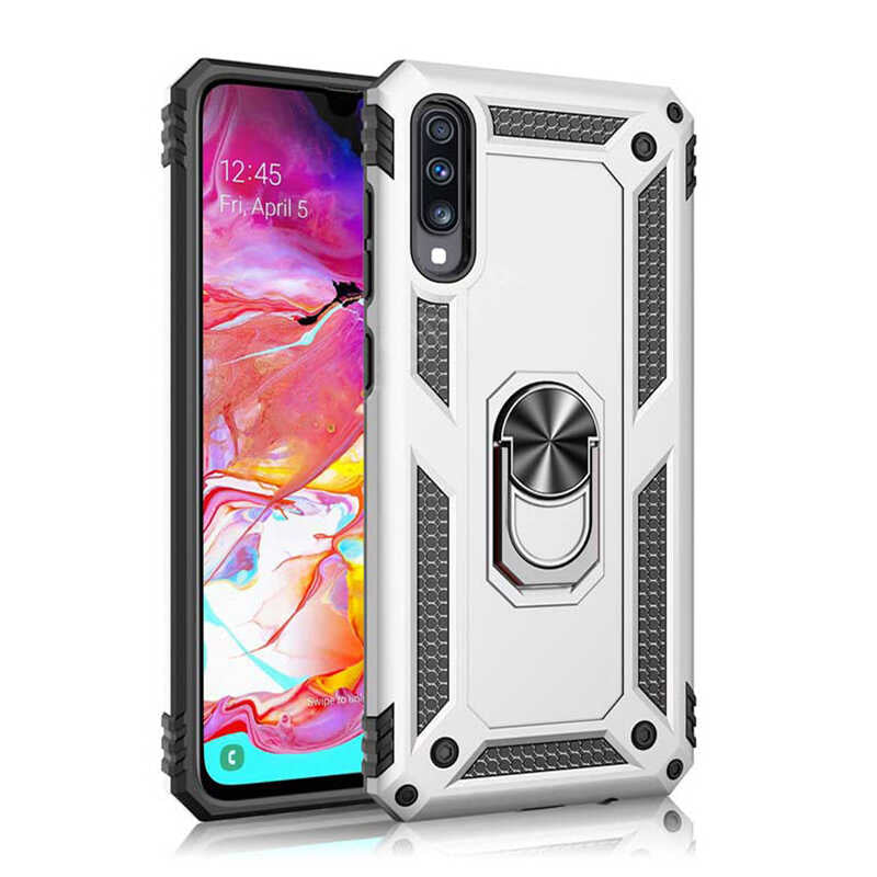 Huawei P Smart Pro 2019 Kılıf Zore Vega Kapak Mavi