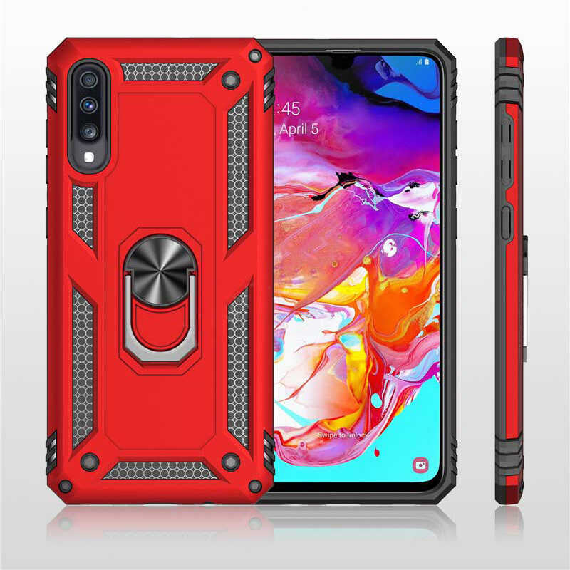 Huawei P Smart Pro 2019 Kılıf Zore Vega Kapak Gold